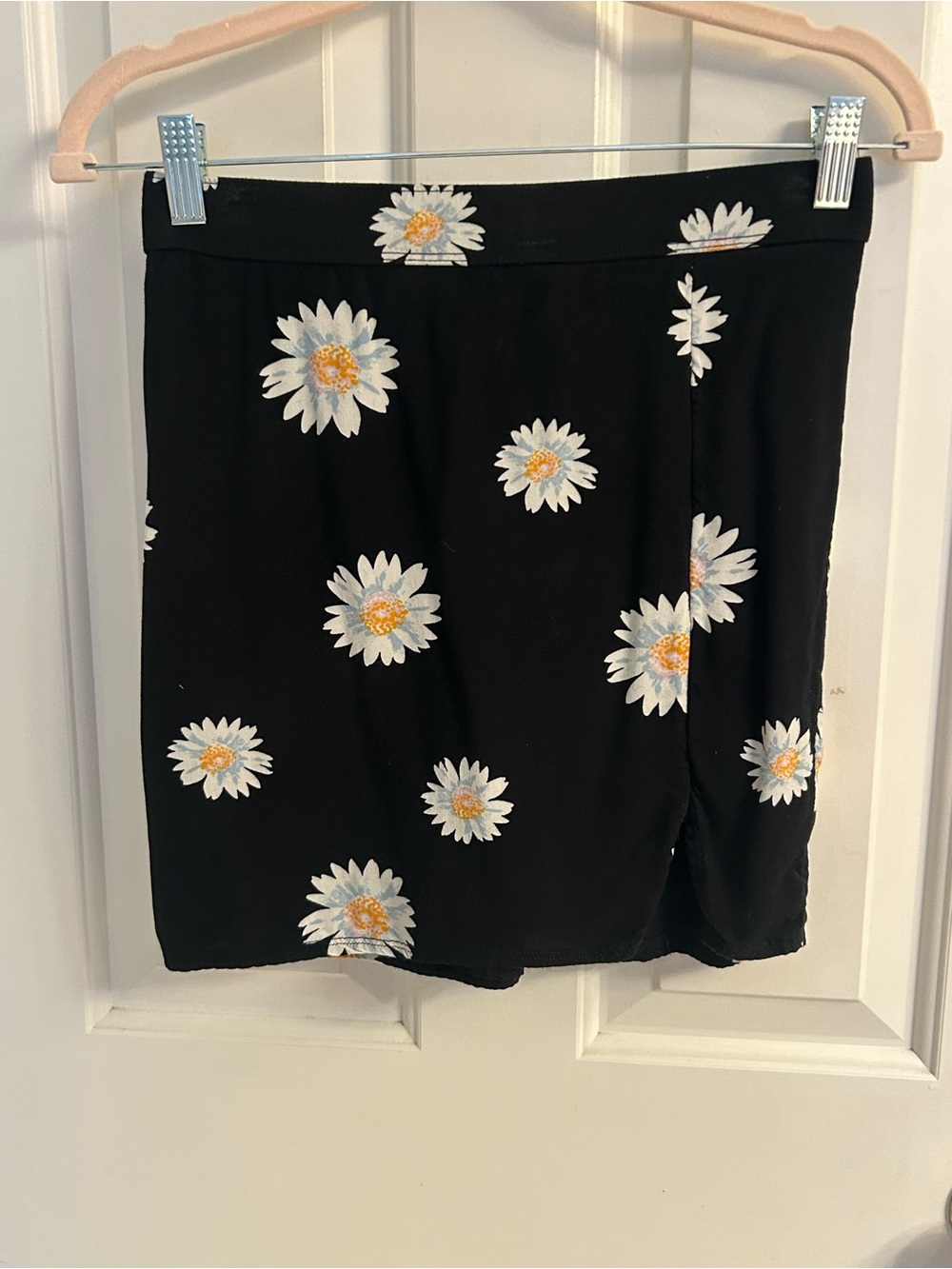 abercrombie kids Black Daisy Mini Skirt